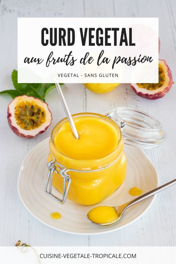 Curd passion - Crème aux fruits de la passion